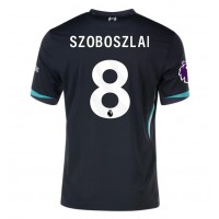 Camisa de Futebol Liverpool Dominik Szoboszlai #8 Equipamento Secundário 2024-25 Manga Curta